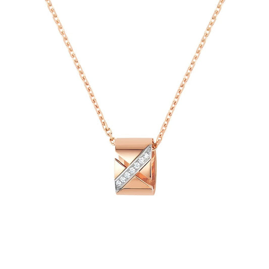 [Love Aura]LIENS EVIDENCE DIAMOND NECKLACE