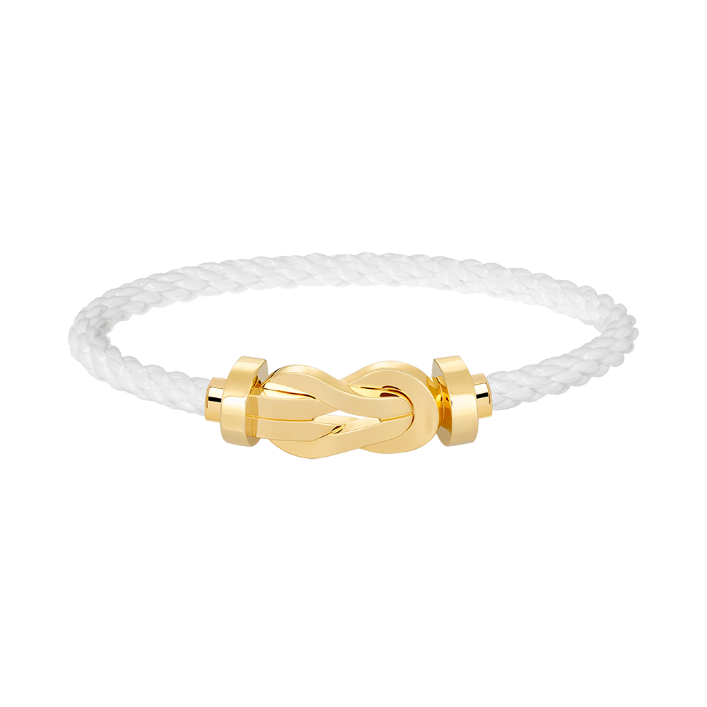 [Love Aura]CHANCE LARGE 8 FIGURE BUCKLE NO DIAMOND BRACELET GOLD