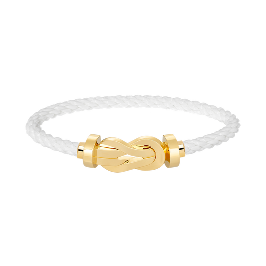 [Love Aura]CHANCE LARGE 8 FIGURE BUCKLE NO DIAMOND BRACELET GOLD
