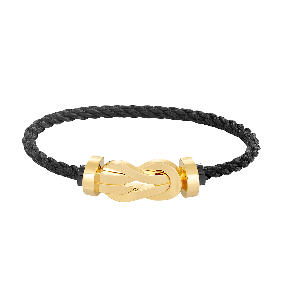 [Love Aura]CHANCE LARGE 8 FIGURE BUCKLE NO DIAMOND BRACELET GOLD