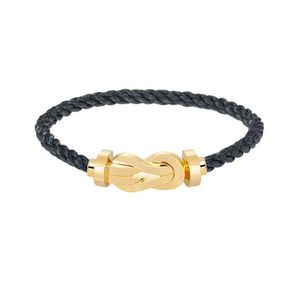 [Love Aura]CHANCE LARGE 8 FIGURE BUCKLE NO DIAMOND BRACELET GOLD