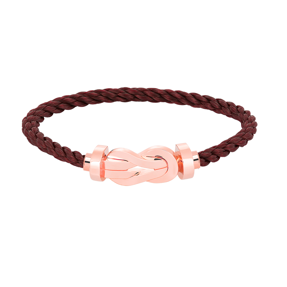 [Love Aura]CHANCE LARGE 8 FIGURE BUCKLE NO DIAMOND BRACELET ROSE GOLD