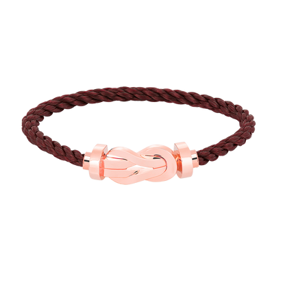[Love Aura]CHANCE LARGE 8 FIGURE BUCKLE NO DIAMOND BRACELET ROSE GOLD