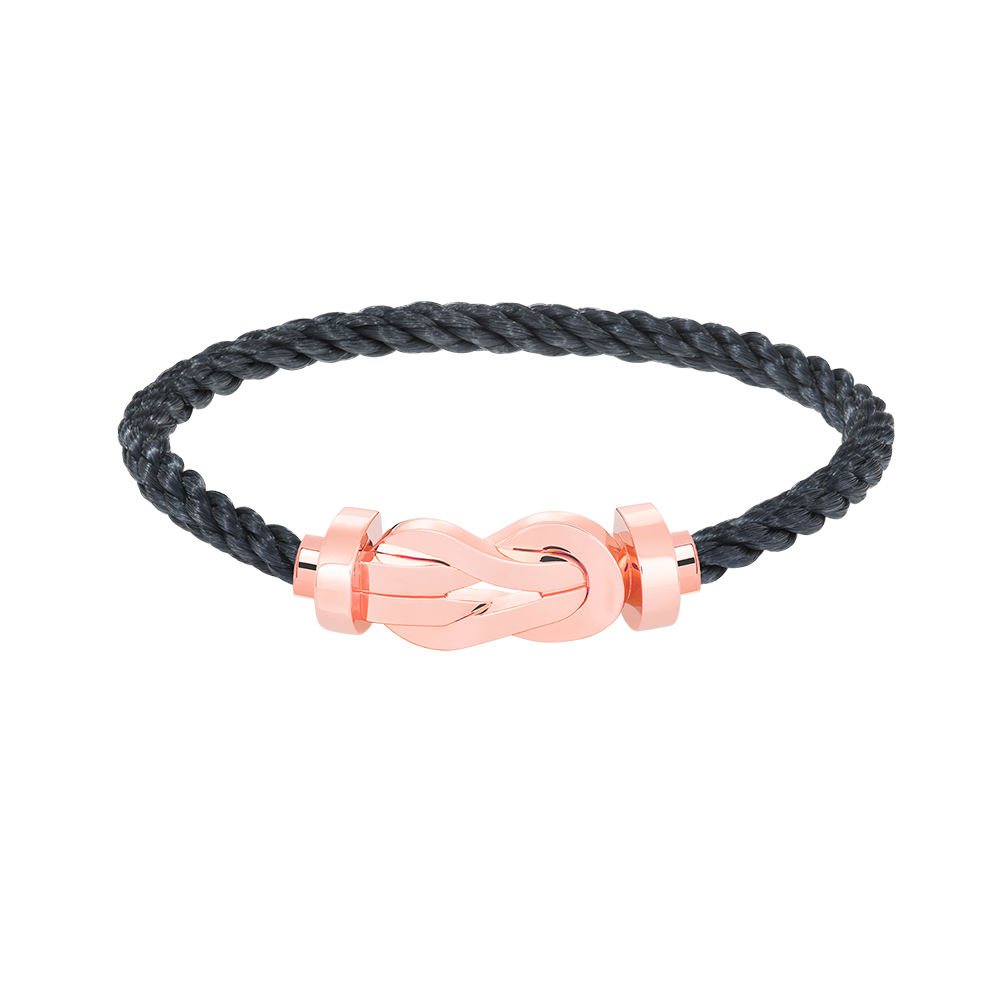 [Love Aura]CHANCE LARGE 8 FIGURE BUCKLE NO DIAMOND BRACELET ROSE GOLD