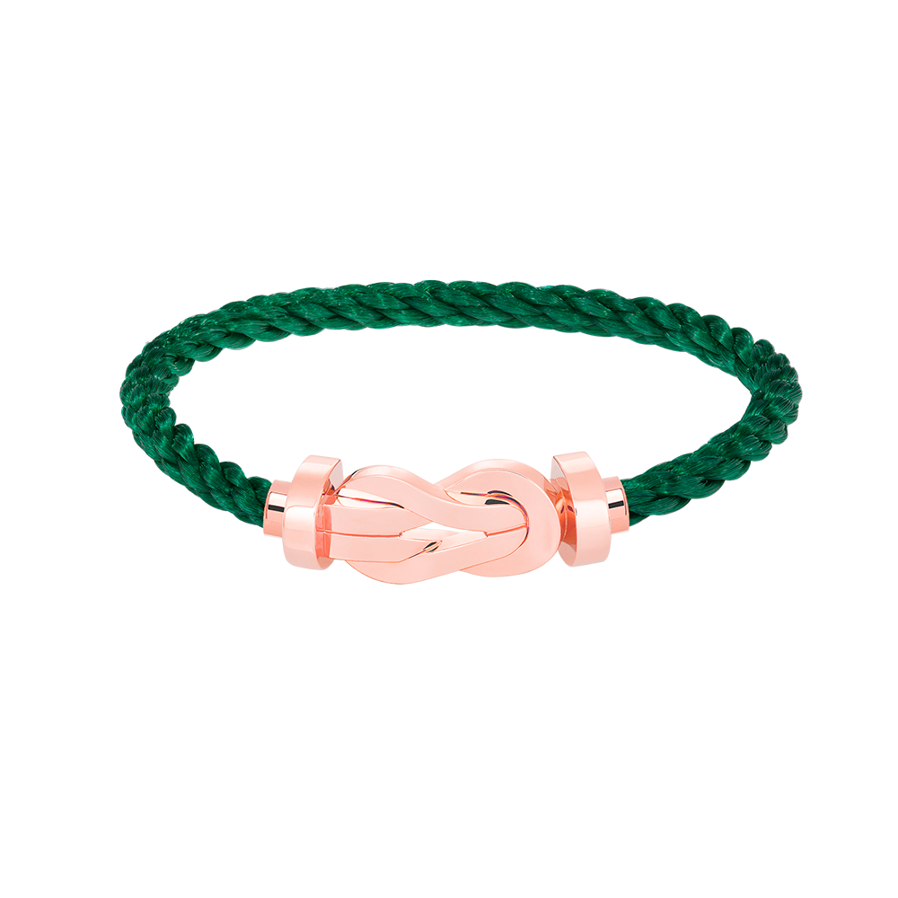 [Love Aura]CHANCE LARGE 8 FIGURE BUCKLE NO DIAMOND BRACELET ROSE GOLD