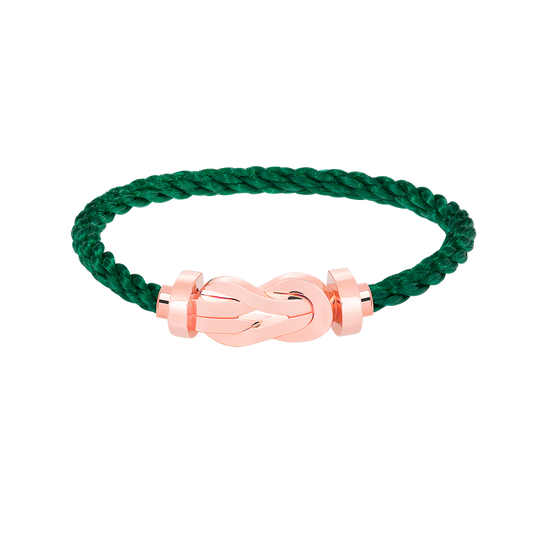 [Love Aura]CHANCE LARGE 8 FIGURE BUCKLE NO DIAMOND BRACELET ROSE GOLD