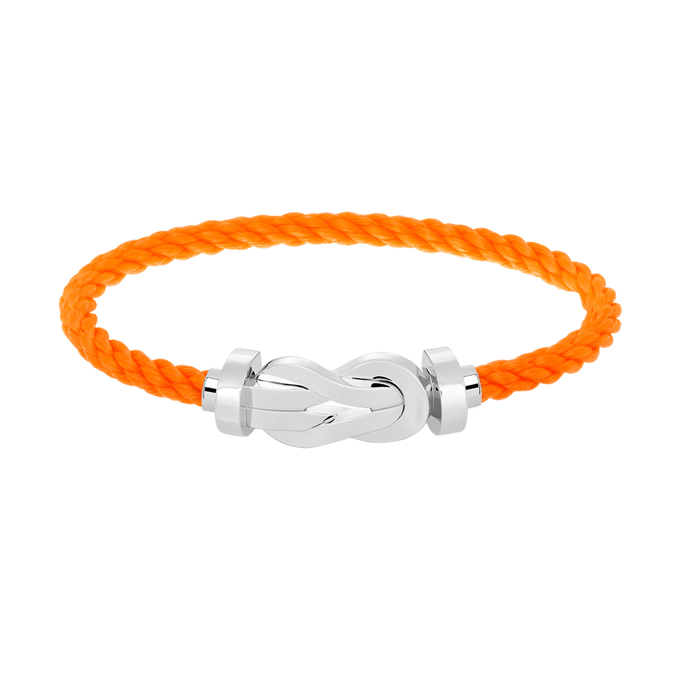 [Love Aura]CHANCE LARGE 8 FIGURE BUCKLE NO DIAMOND BRACELET SILVER