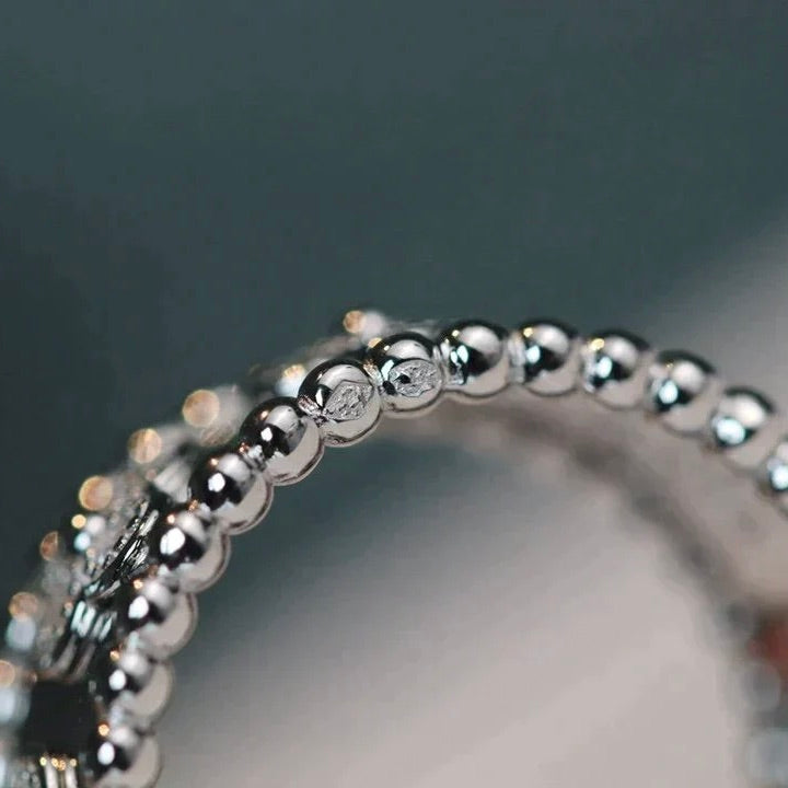 [Love Aura]CLOVER KALEIDOSCOPE RING 10MM