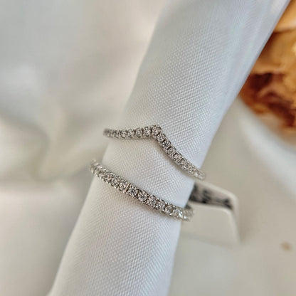 [Love Aura]Elaborate Tennis Band Ring