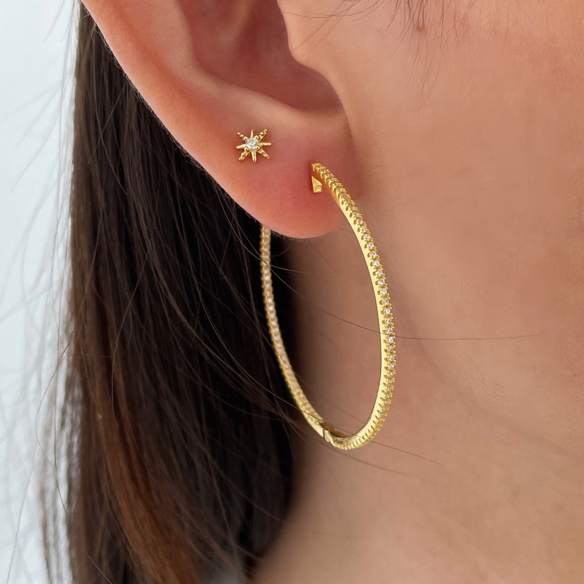 [Love Aura]Popular Large Hoop Earrings