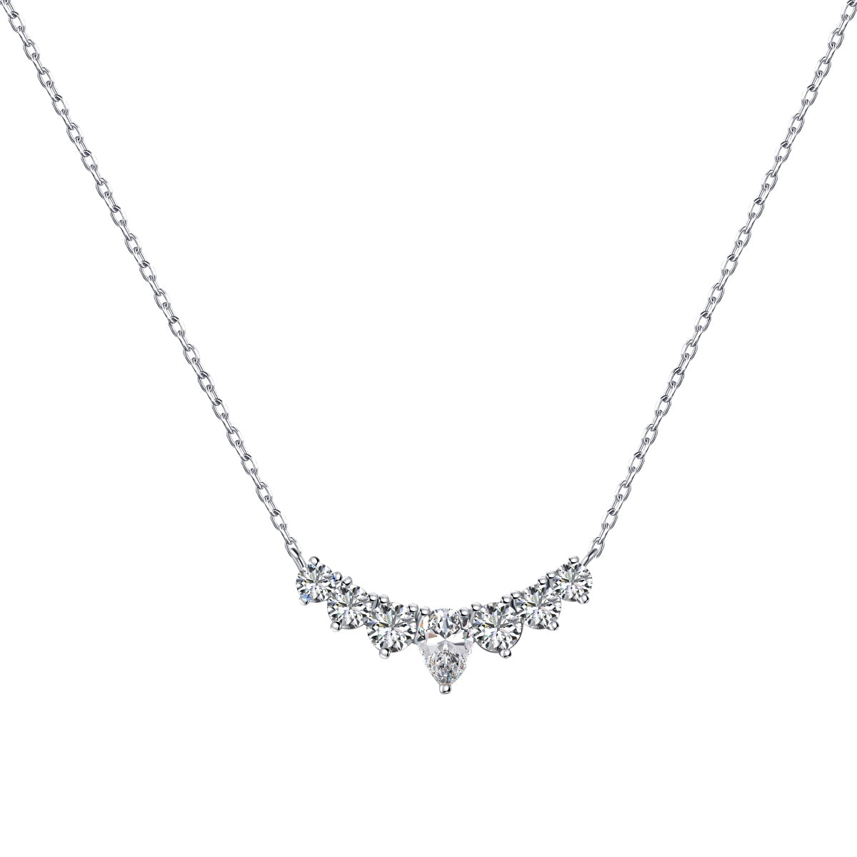 [Love Aura]Dainty Colorful Heart Necklace