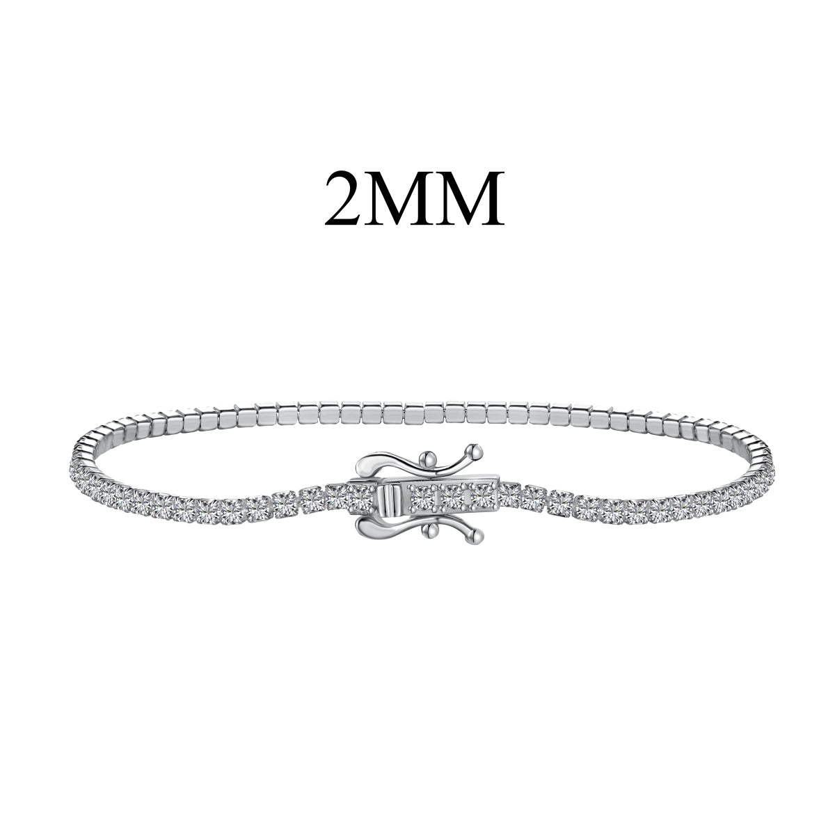 [Love Aura]Radiant Colorful Round Cut Party Bracelet