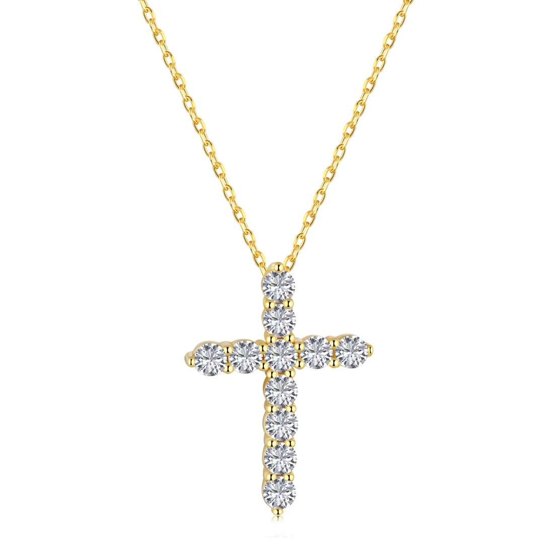 [Love Aura]Unique Cross Shape Necklace