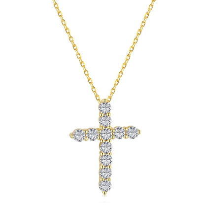 [Love Aura]Unique Cross Shape Necklace