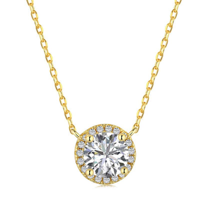 [Love Aura]Luxurious Round Cut Necklace