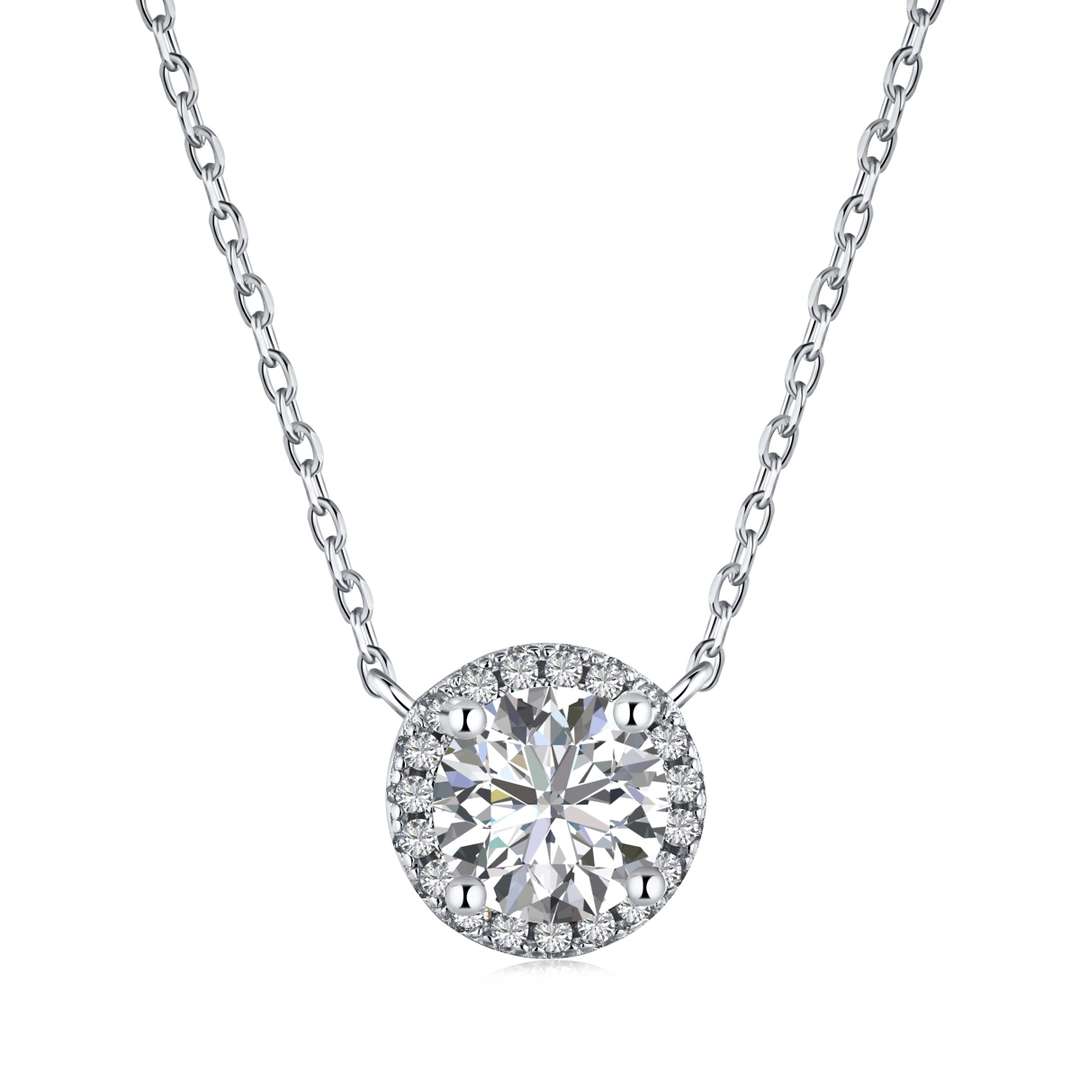[Love Aura]Luxurious Round Cut Necklace