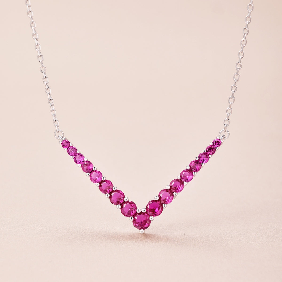 [Love Aura]Ornate Round Cut Necklace