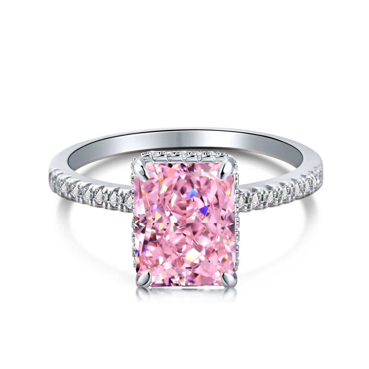[Love Aura]4.0 Carat Luxurious Engagement Ring