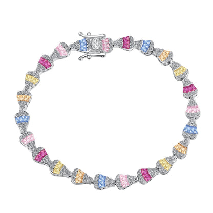 [Love Aura]Radiant Water Drop Shape Daily Bracelet