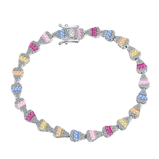 [Love Aura]Radiant Water Drop Shape Daily Bracelet