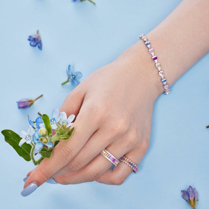 [Love Aura]Radiant Water Drop Shape Daily Bracelet