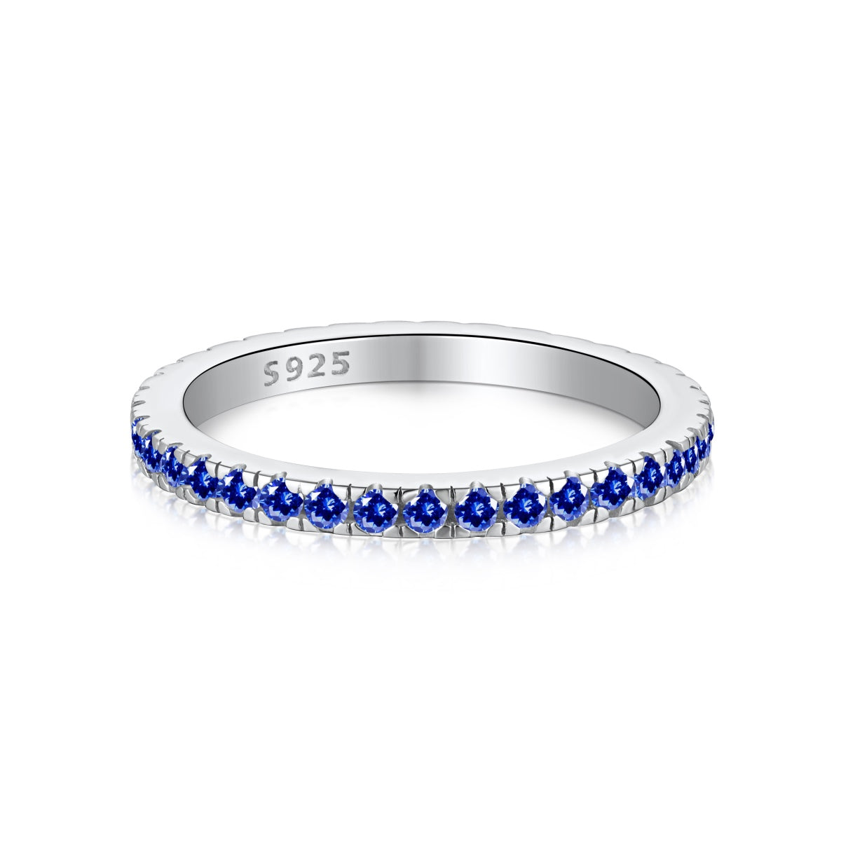 [Love Aura]Delicate Sparkling Round Cut Daily Ring