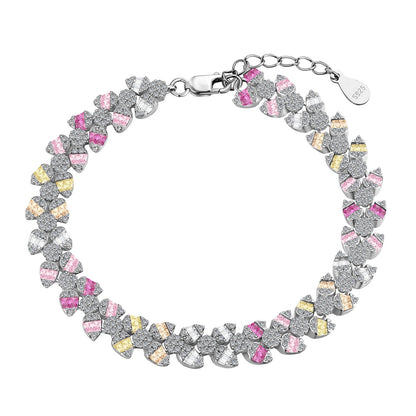 [Love Aura]Dainty Exquisite Flower Shape Daily Bracelet