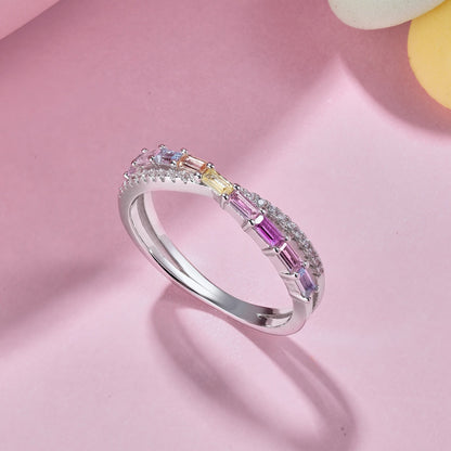 [Love Aura]Energetic Elegant Radiant Cut Party Ring