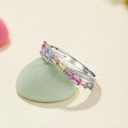 [Love Aura]Energetic Elegant Radiant Cut Party Ring
