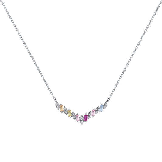 [Love Aura]Dazzling Rainbow Necklace
