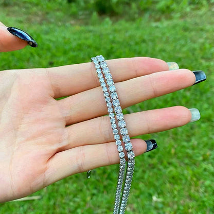 [Love Aura]Elegant Tennis Chain Necklace