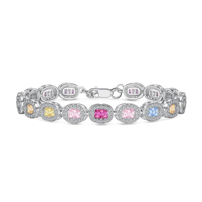 [Love Aura]Exquisite Ornate Emerald Cut Daily Bracelet
