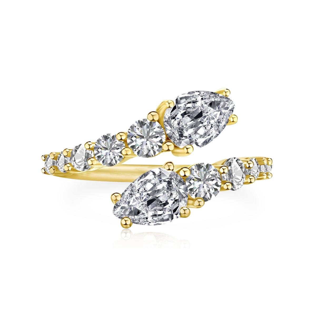 [Love Aura]Delicate Lively Snake Shape Daily Ring