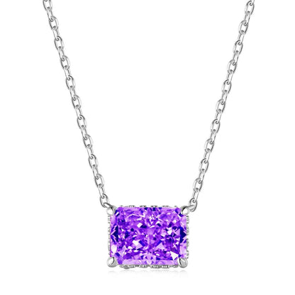 [Love Aura]Luxurious Square Shape Colorful Necalack