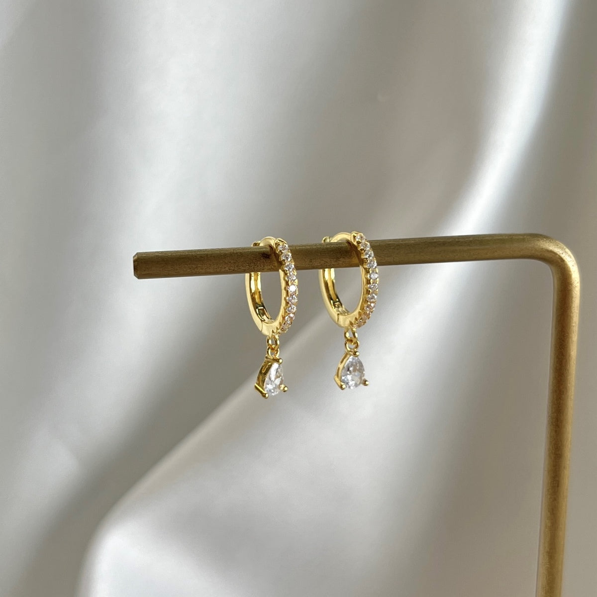 [Love Aura]Luxurious Geometric Drop Earrings