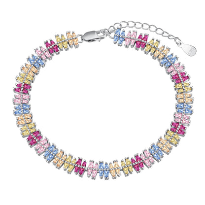 [Love Aura]Sparkling Exquisite Multi Cut Party Bracelet