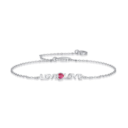 [Love Aura]Romantic Heart Shape Lover Bracelet