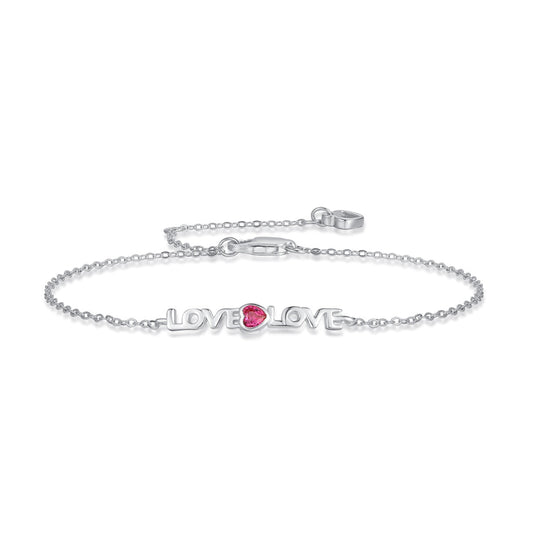 [Love Aura]Romantic Heart Shape Lover Bracelet