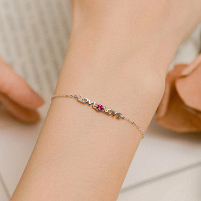 [Love Aura]Romantic Heart Shape Lover Bracelet