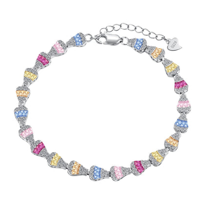 [Love Aura]Radiant Water Drop Shape Daily Bracelet