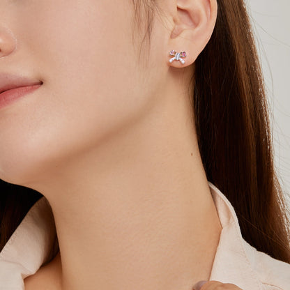 [Love Aura]Ornate Butterfly Shape Daily Earrings