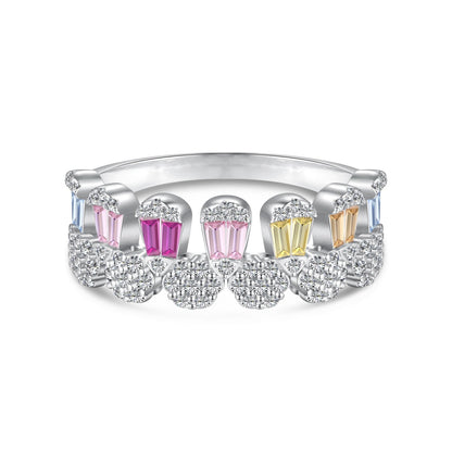 [Love Aura]Gorgeous Radiant Cut Daily Ring