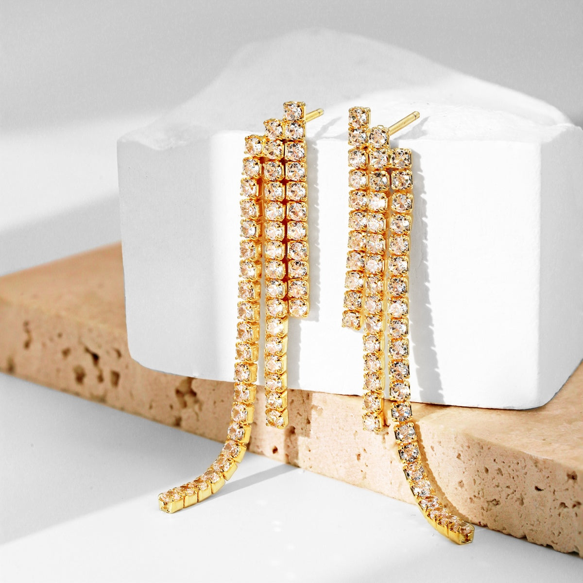 [Love Aura]Luxurious Dainty Banquet Earrings