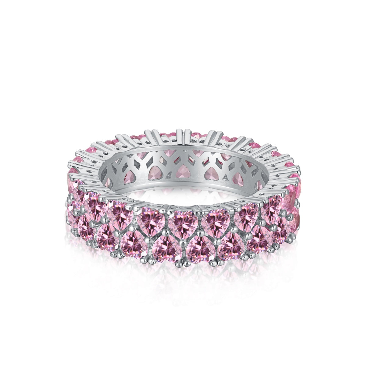 [Love Aura]Sparkling Full Heart Ring
