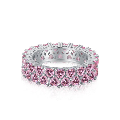 [Love Aura]Sparkling Full Heart Ring