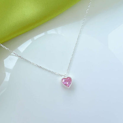 [Love Aura]Ornate Heart Shape Necklace