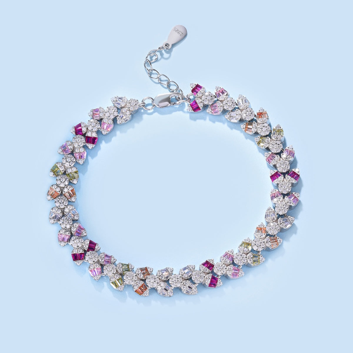 [Love Aura]Dainty Exquisite Flower Shape Daily Bracelet