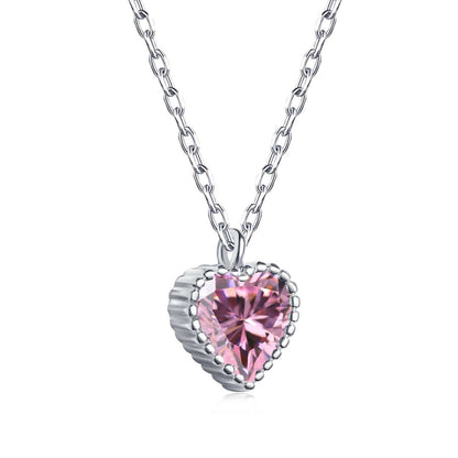 [Love Aura]Ornate Heart Shape Necklace