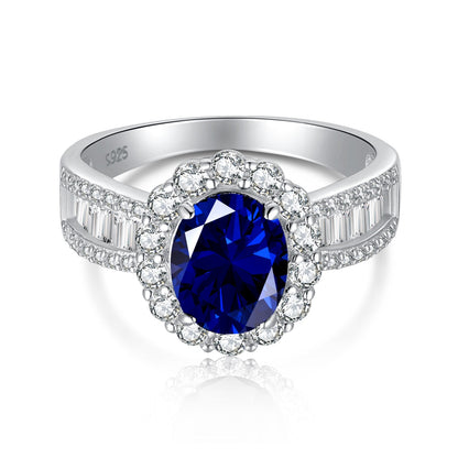 [Love Aura]1.5 Carat Dazzling Charming Oval Cut Banquet Ring