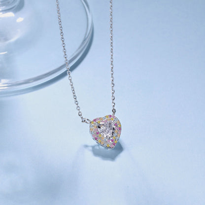 [Love Aura]Exquisite Heart Shape Necklace